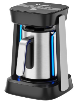 DIGITAL TURKISH COFFEE MAKER WITH MILK FROTHER