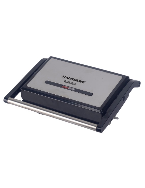 ELECTRIC STAINLESS STEEL SANDWICH MAKER AND GRILL