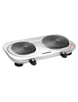 DOUBLE BURNER STEEL HOT PLATE