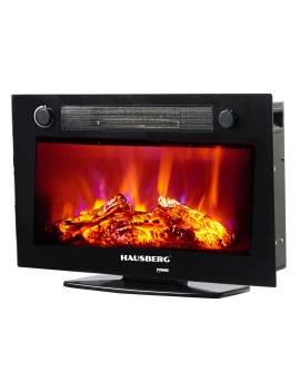 ELECTRIC DIGITAL FIREPLACE HEATER WITH FAN