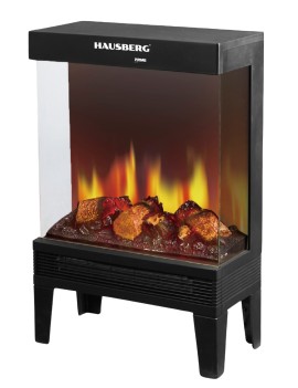 ELECTRIC DIGITAL FIREPLACE HEATER WITH FAN