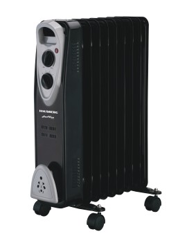 ELECTRIC RADIATOR HEATER WITH OIL - 9 FINS